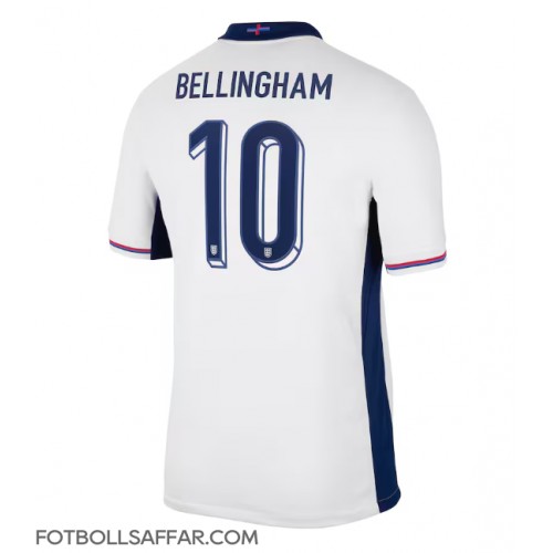 England Jude Bellingham #10 Hemmatröja EM 2024 Kortärmad